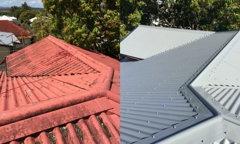 Metal Roof Restoration 1